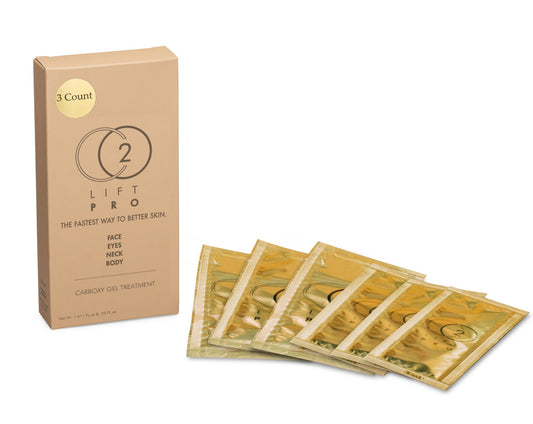 CO2Lift Pro 3 Count Carboxy Gel Treatment pack shot